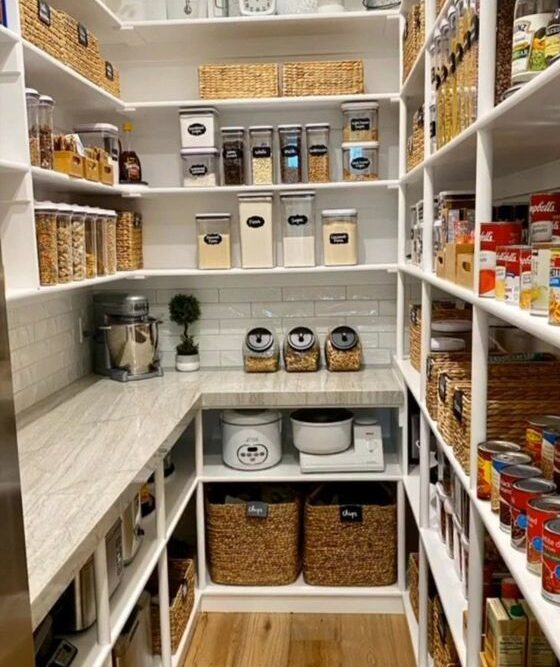 The Most Clever Pantry Ideas For Small Kitchen