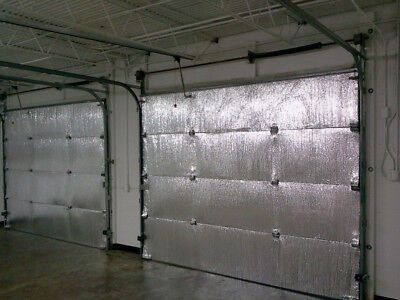 SmartGARAGE- Reflective Garage Door Insulation Kit 9'W x 7'H - ALUMINUM