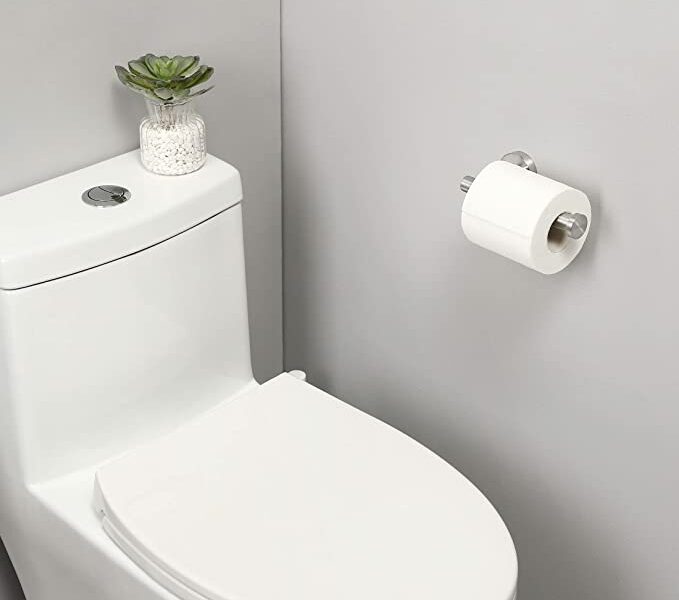 Where to Put Toilet Paper Holder in Small Bathroom