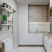 l shape small kitchen