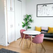 minimalist studio apartment