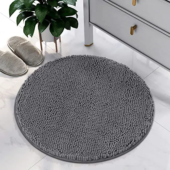 small round bathroom rugs