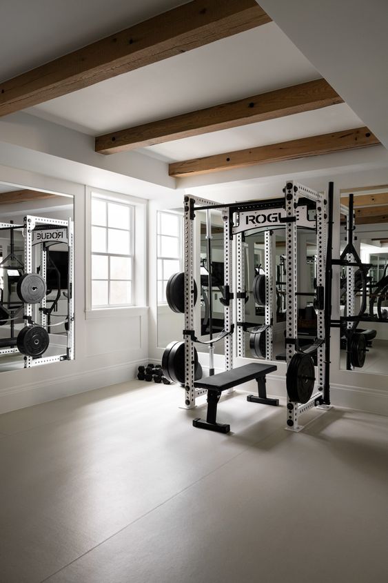 basement home gym ideas