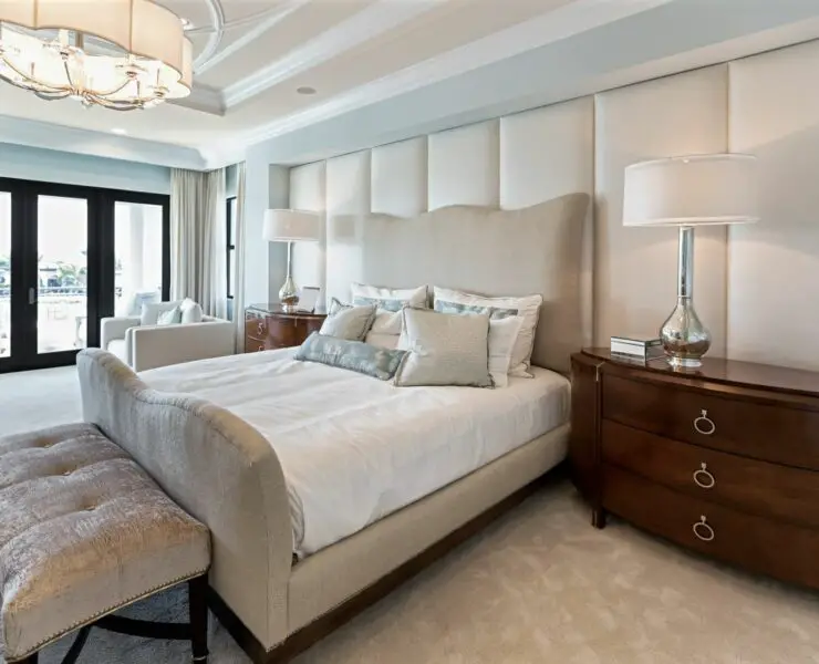 average master bedroom size