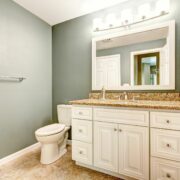 bathroom vanity light wood