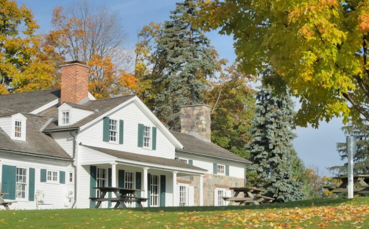 farmhouse with front porch