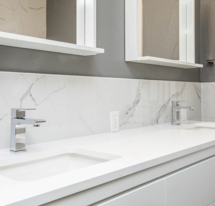 how to install vessel sink on vanity