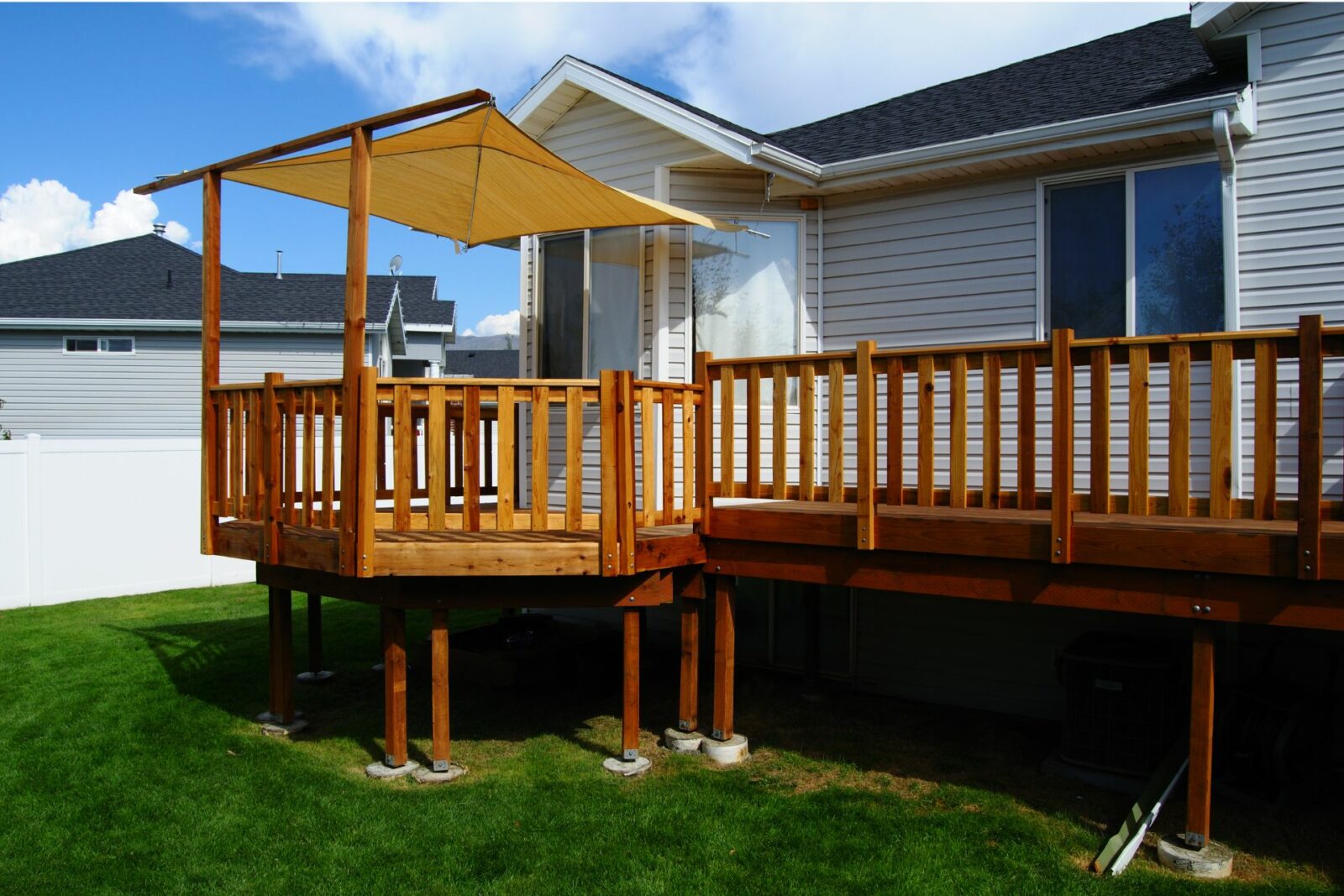 modern deck skirting ideas