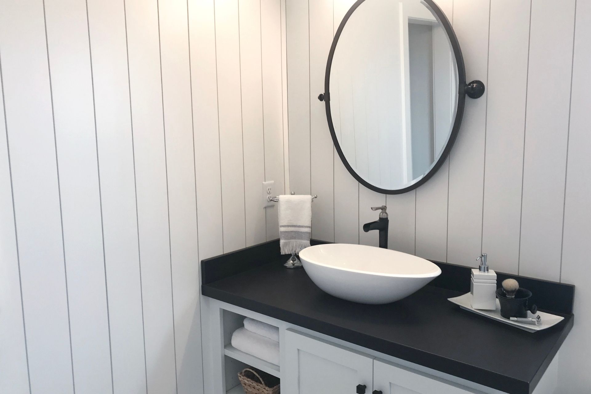 Transform Your Space With A Shiplap Small Bathroom Makeover   Shiplap Small Bathroom 