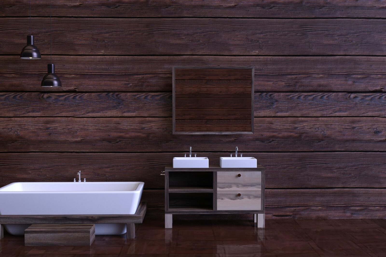 small rustic bathroom ideas on a budget