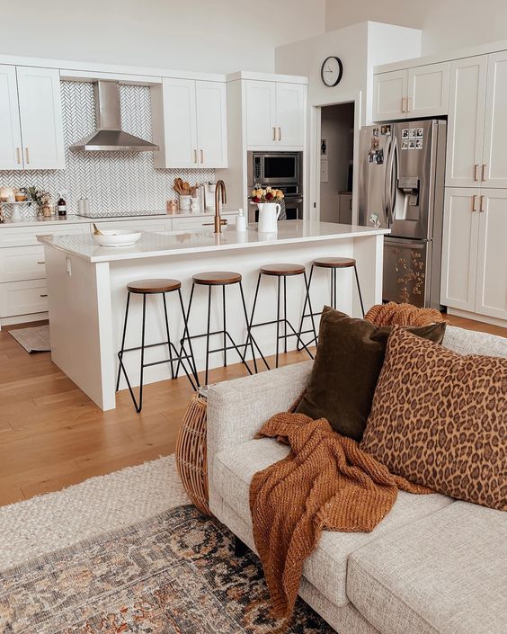 Open Concept Small Kitchen Remodel