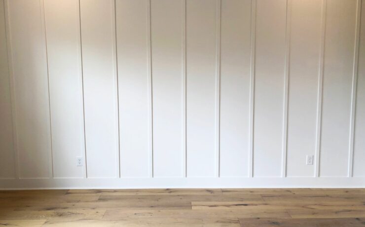 board and batten mudroom