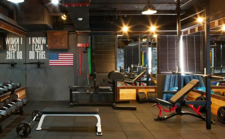 home gym flags