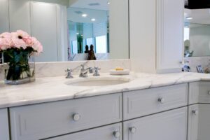 how tall is a bathroom vanity