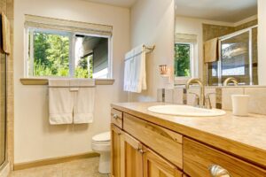 how to protect wood vanity top