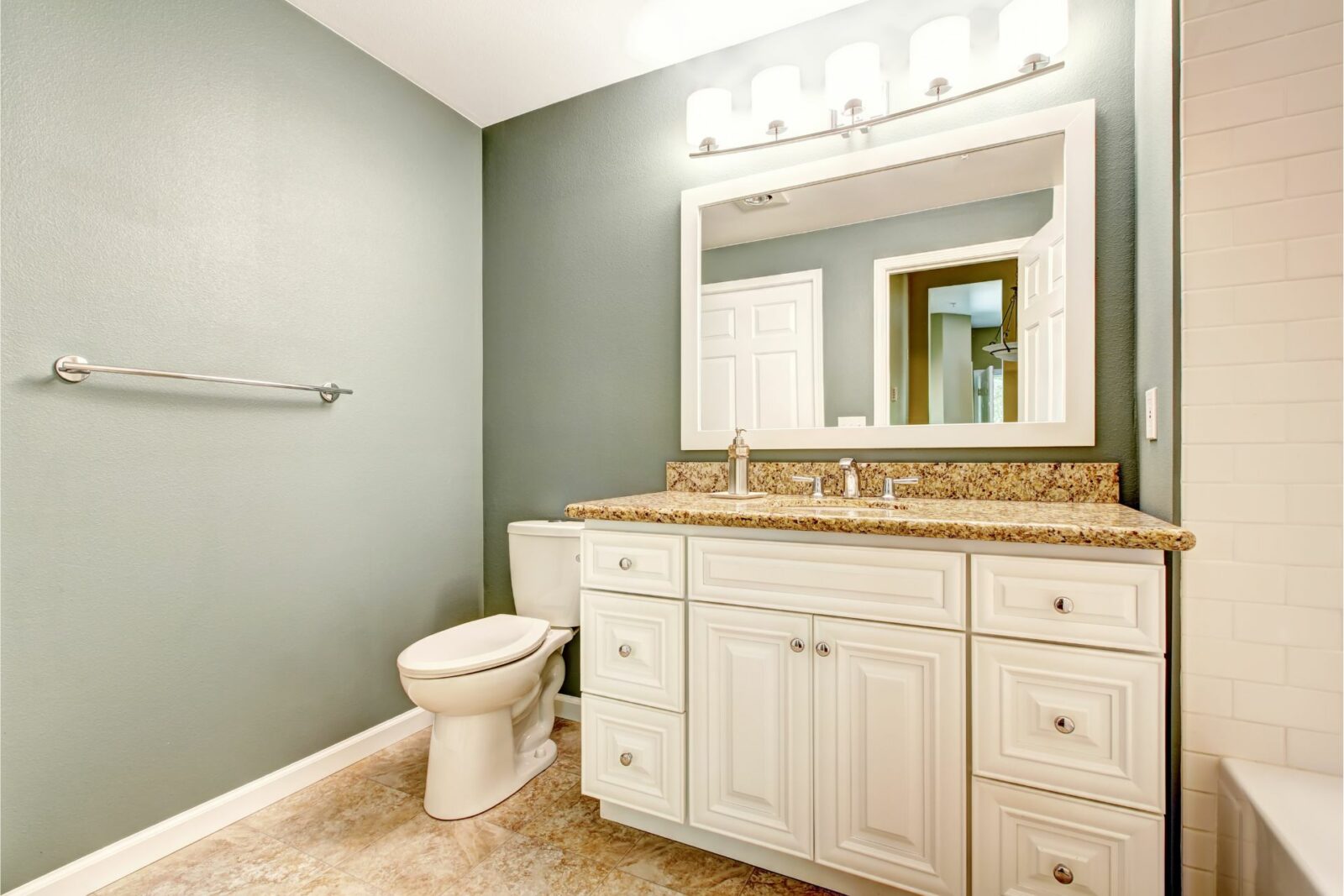 how to replace bathroom vanity