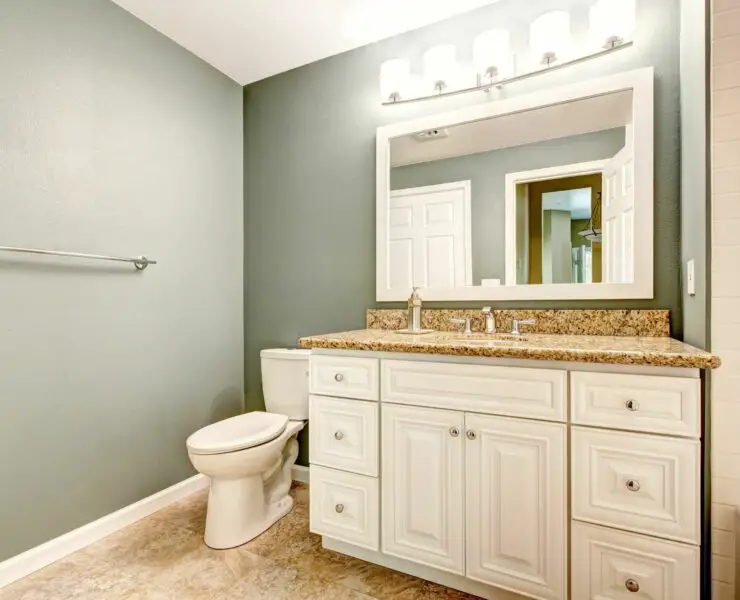 how to replace bathroom vanity
