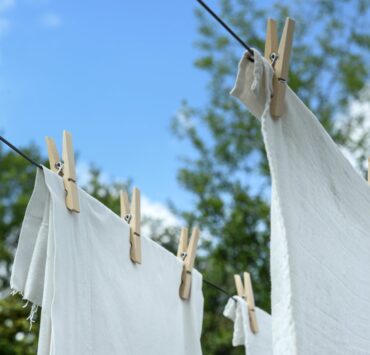 outdoor clothes drying rack