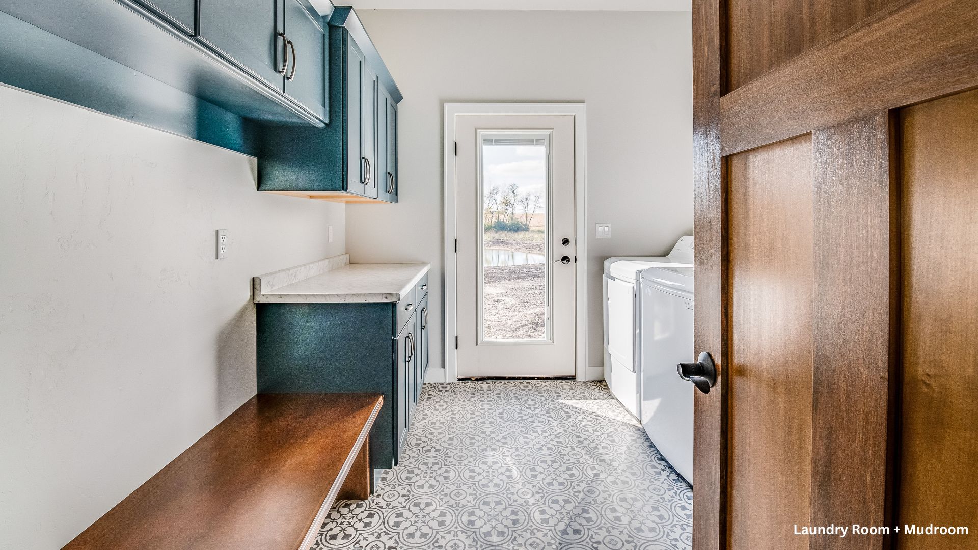 laundry room mudroom combo