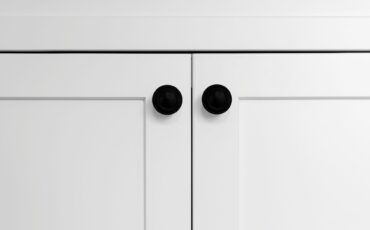 Adding Drama and Elegance with Black Cabinet Knobs