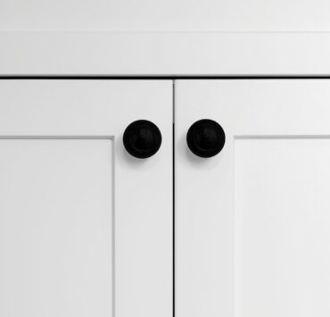 black cabinet knobs