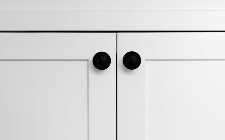 black cabinet knobs