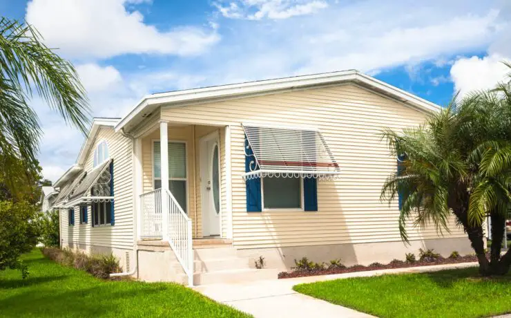 how to paint a mobile home exterior
