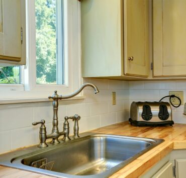 kitchen cabinet with sink