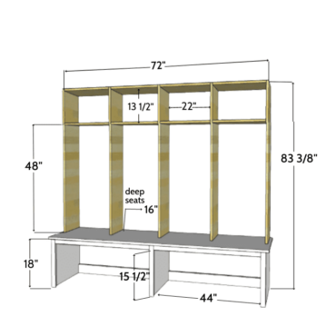 Mudroom Bench Dimensions What You Need To Know