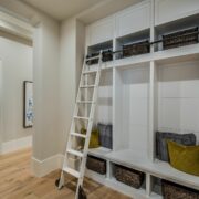 mudroom shelves