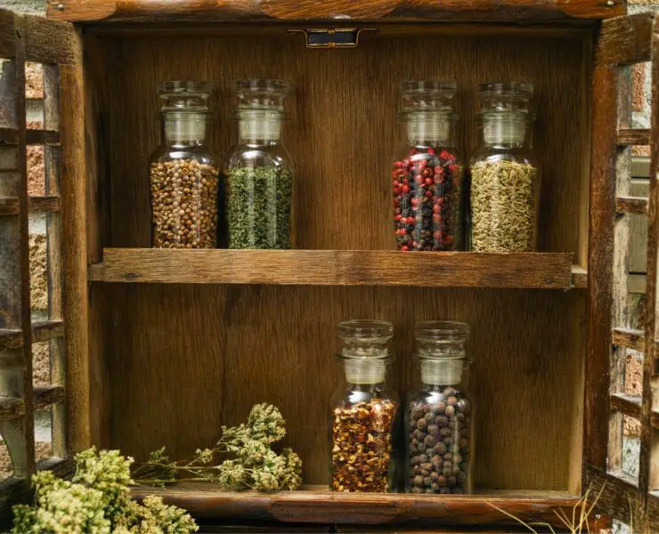 spice rack cabinet
