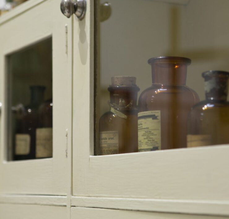 vintage medicine cabinet