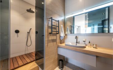 5x8 bathroom with walk in shower layout