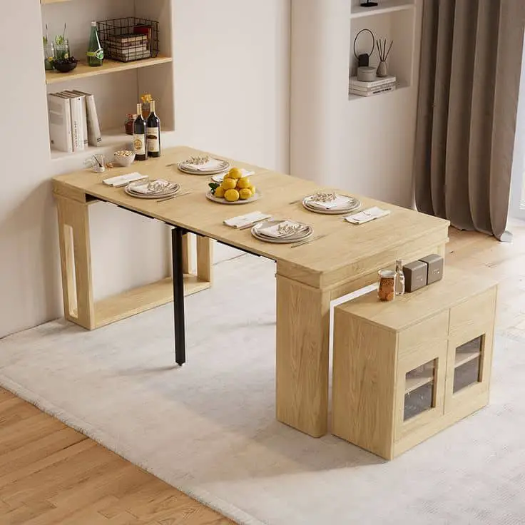 Extendable dining table | Homary
