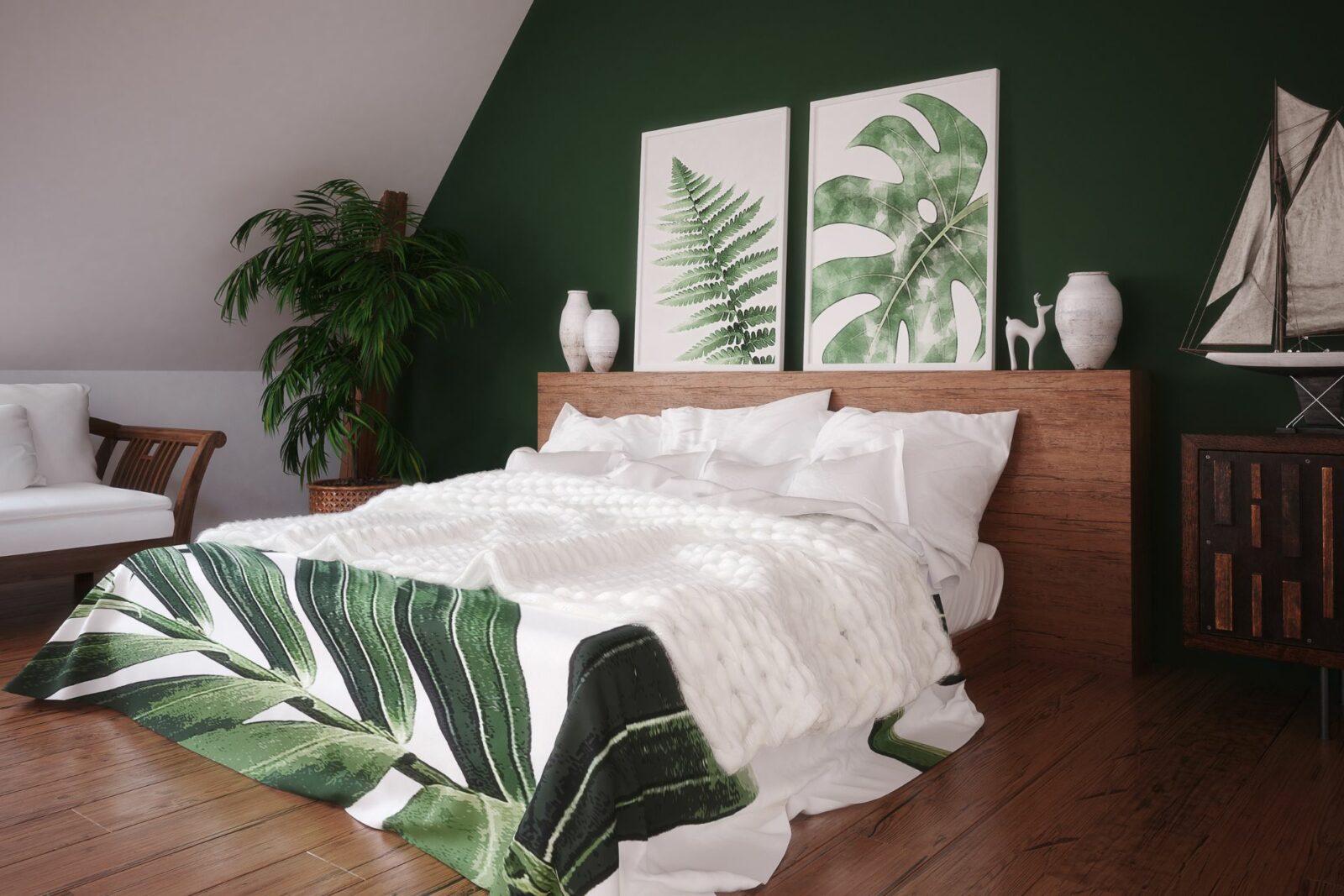 best green bedroom design ideas