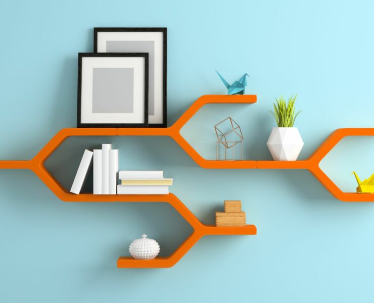 floating shelf design ideas