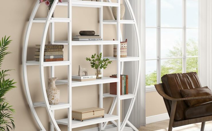 living room shelves