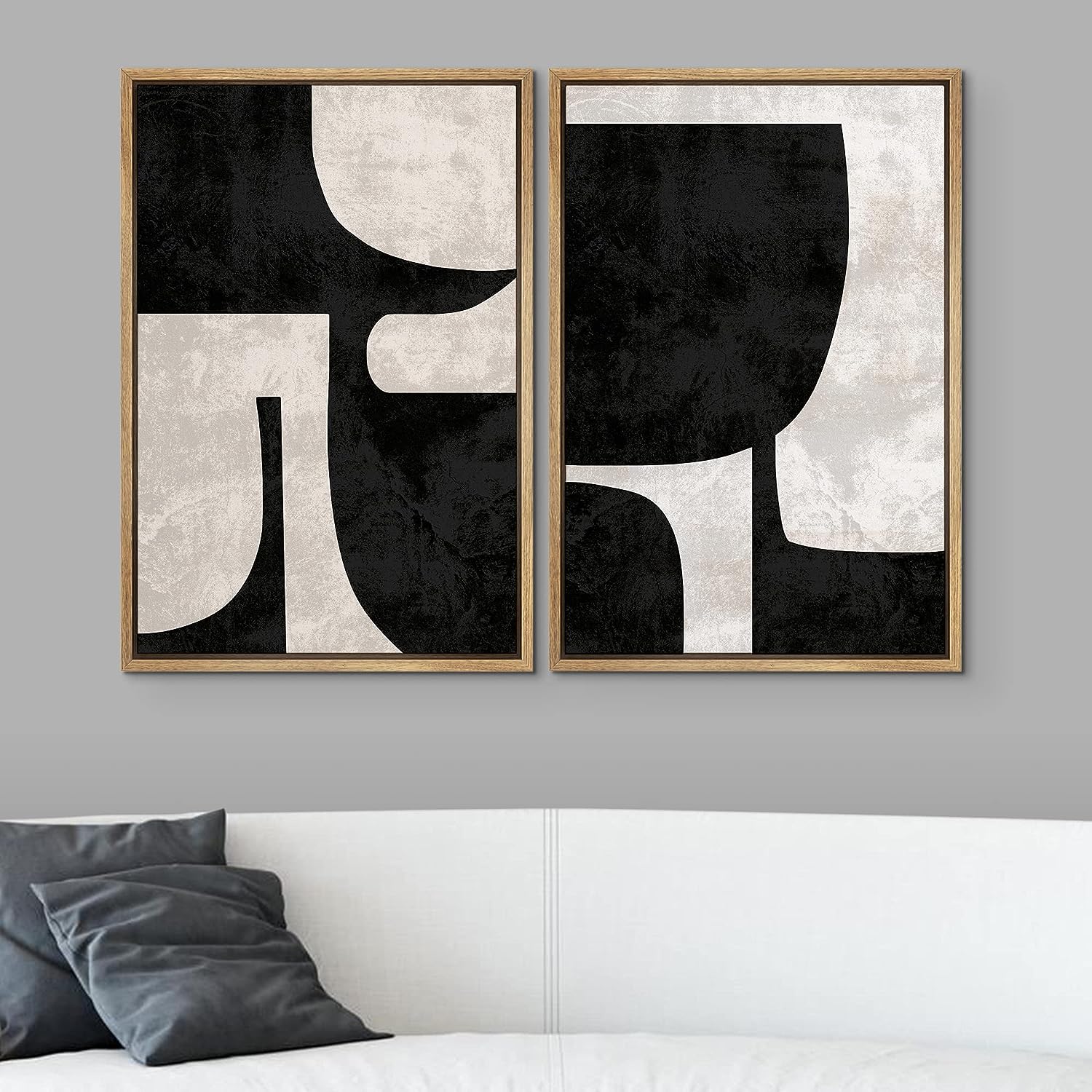 living room art abstract