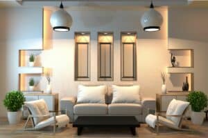 how much does an interior designer cost per room