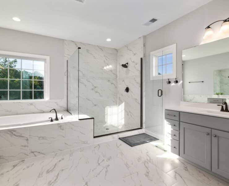 how to design a bathroom layout