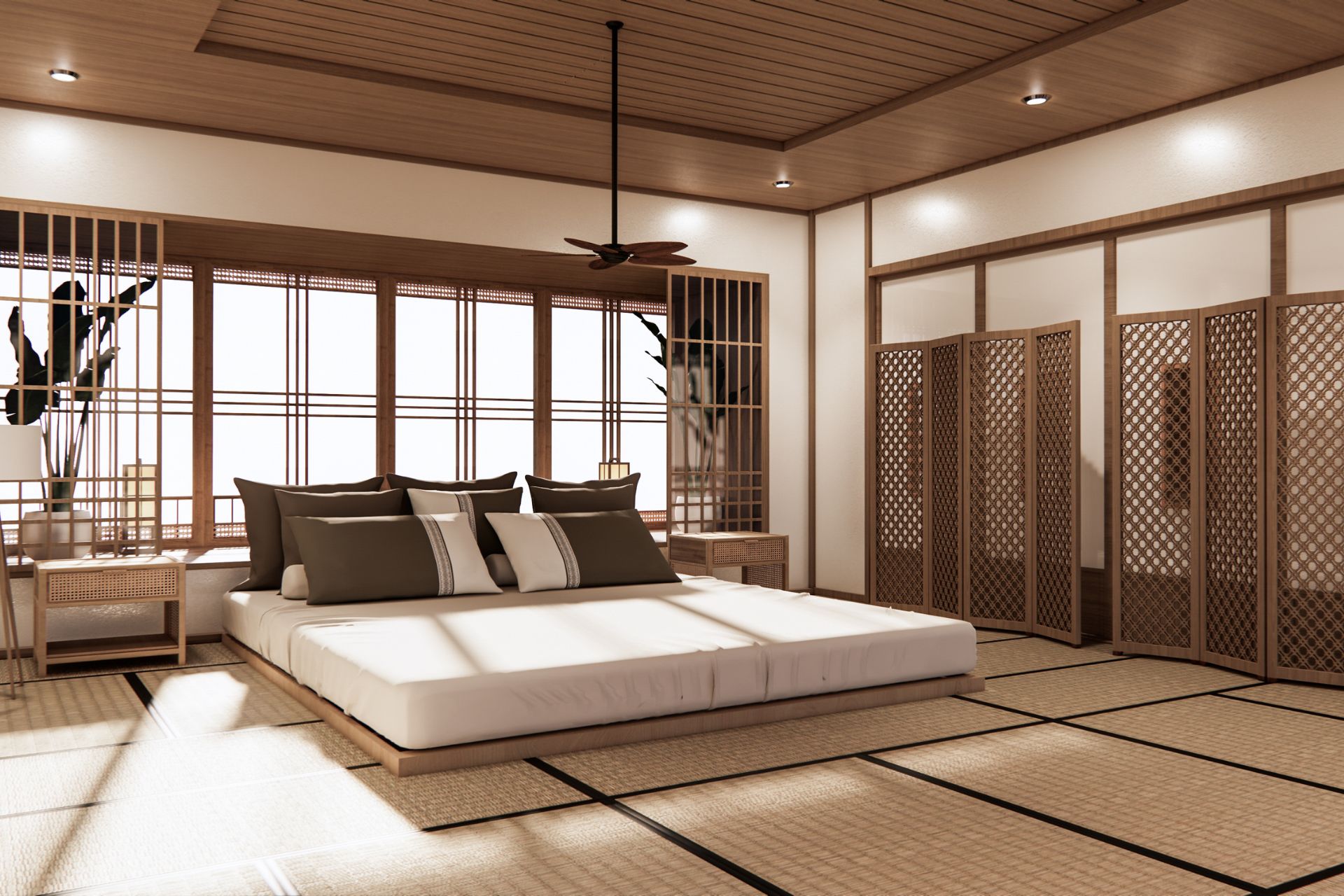 Creating Serenity with Japanese Bed Room Design