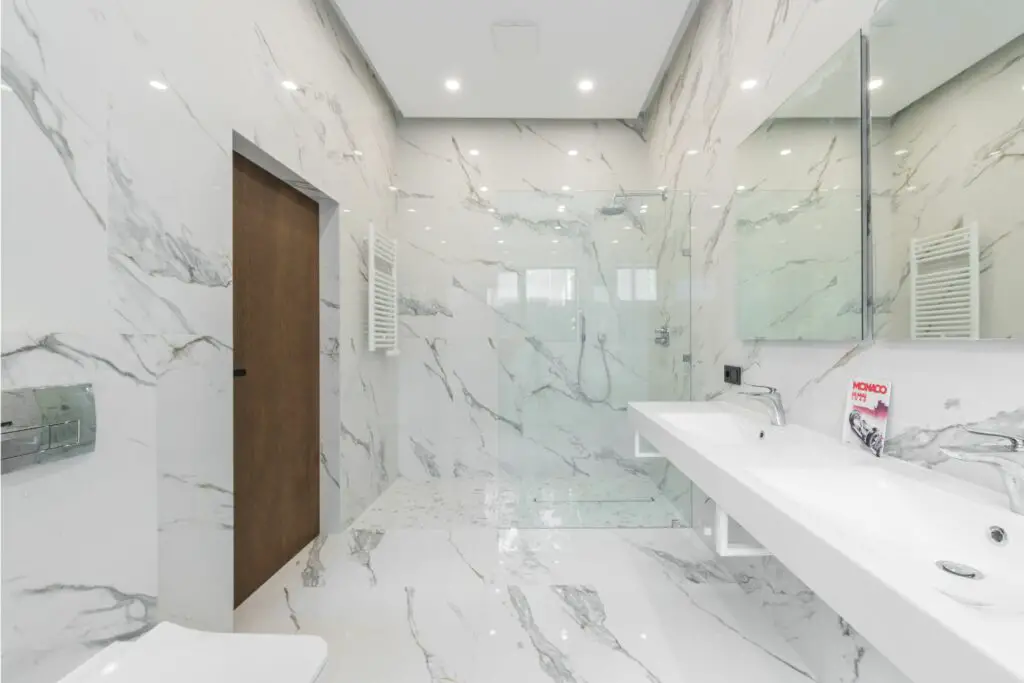 marble wall
