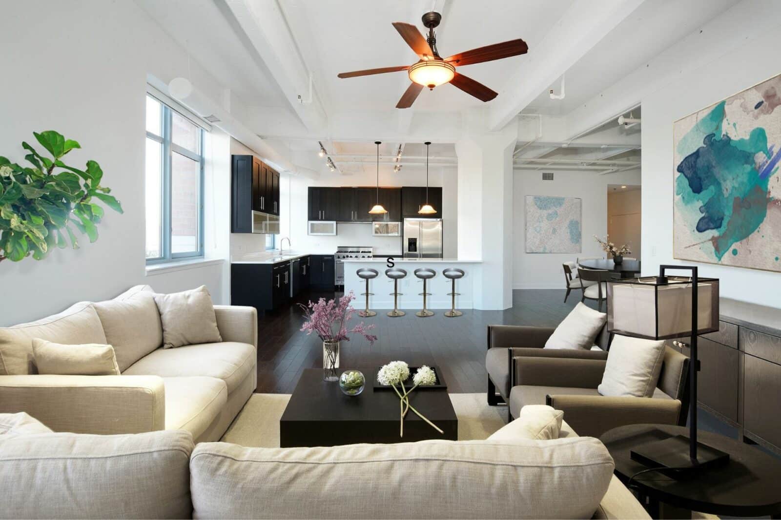 modern small modern living room design