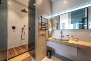 small bathroom shower designs