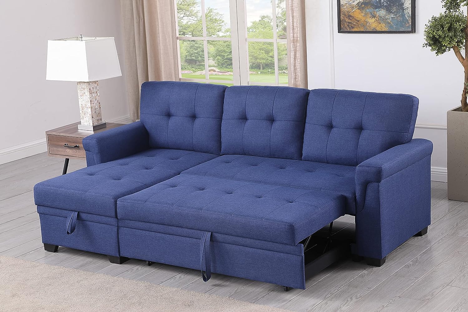 blue couch