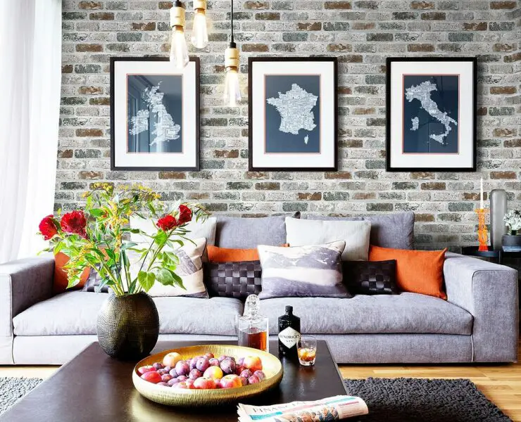 living room wallpaper