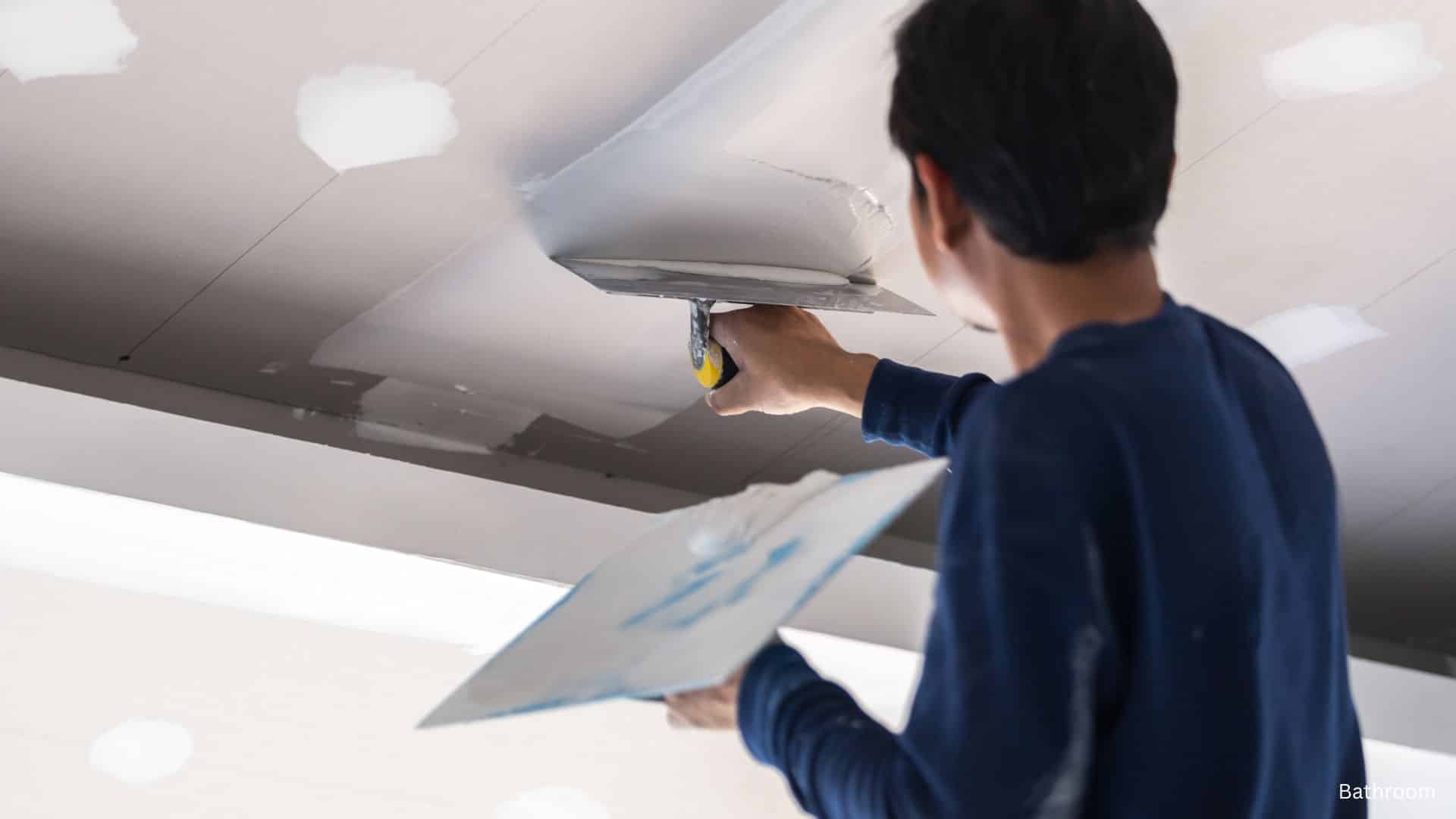 How to Paint a Bathroom Ceiling - The Home Atlas