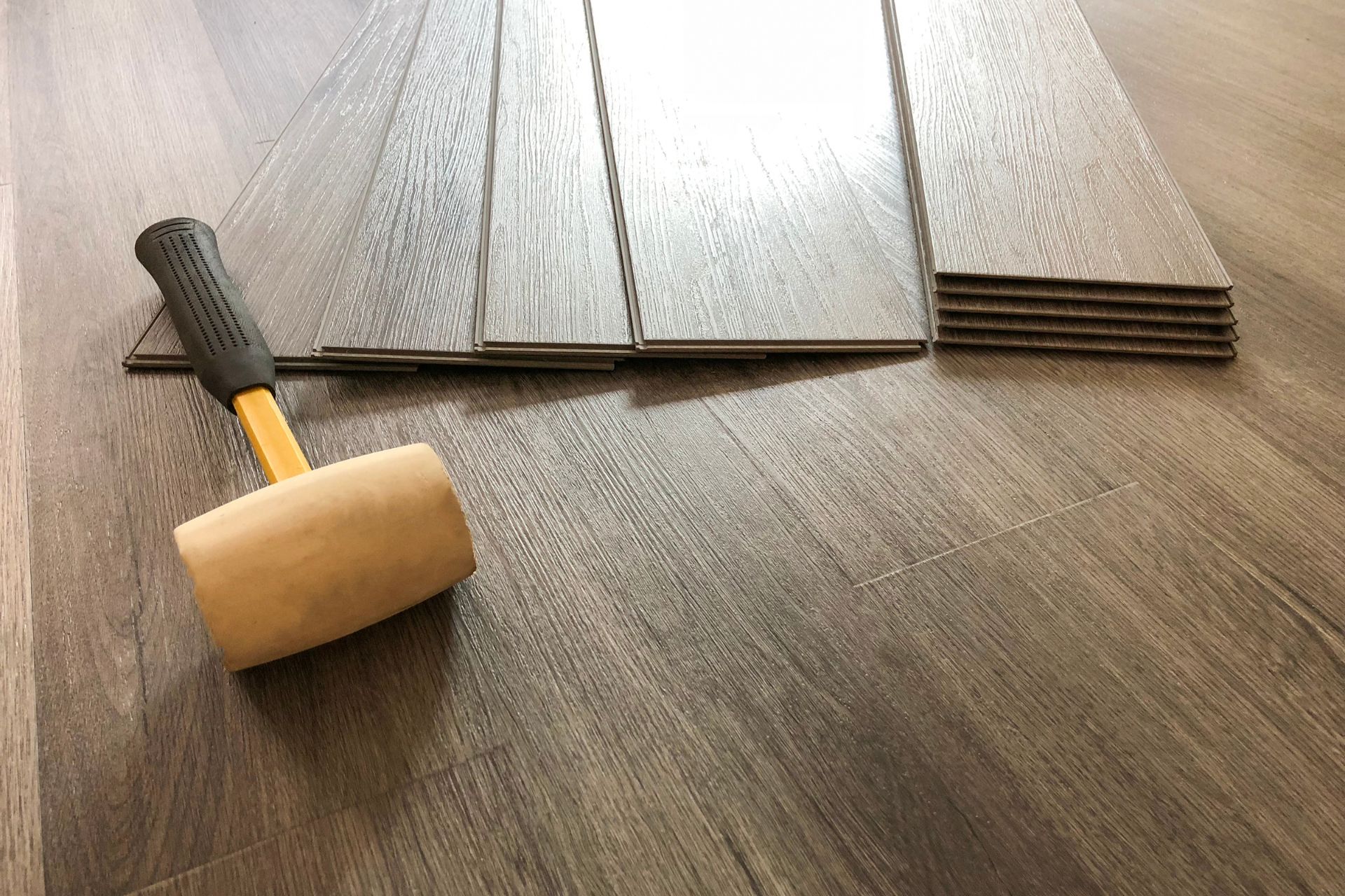 best bedroom flooring options - luxury vinyl plank