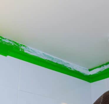 how to paint a bathroom ceiling