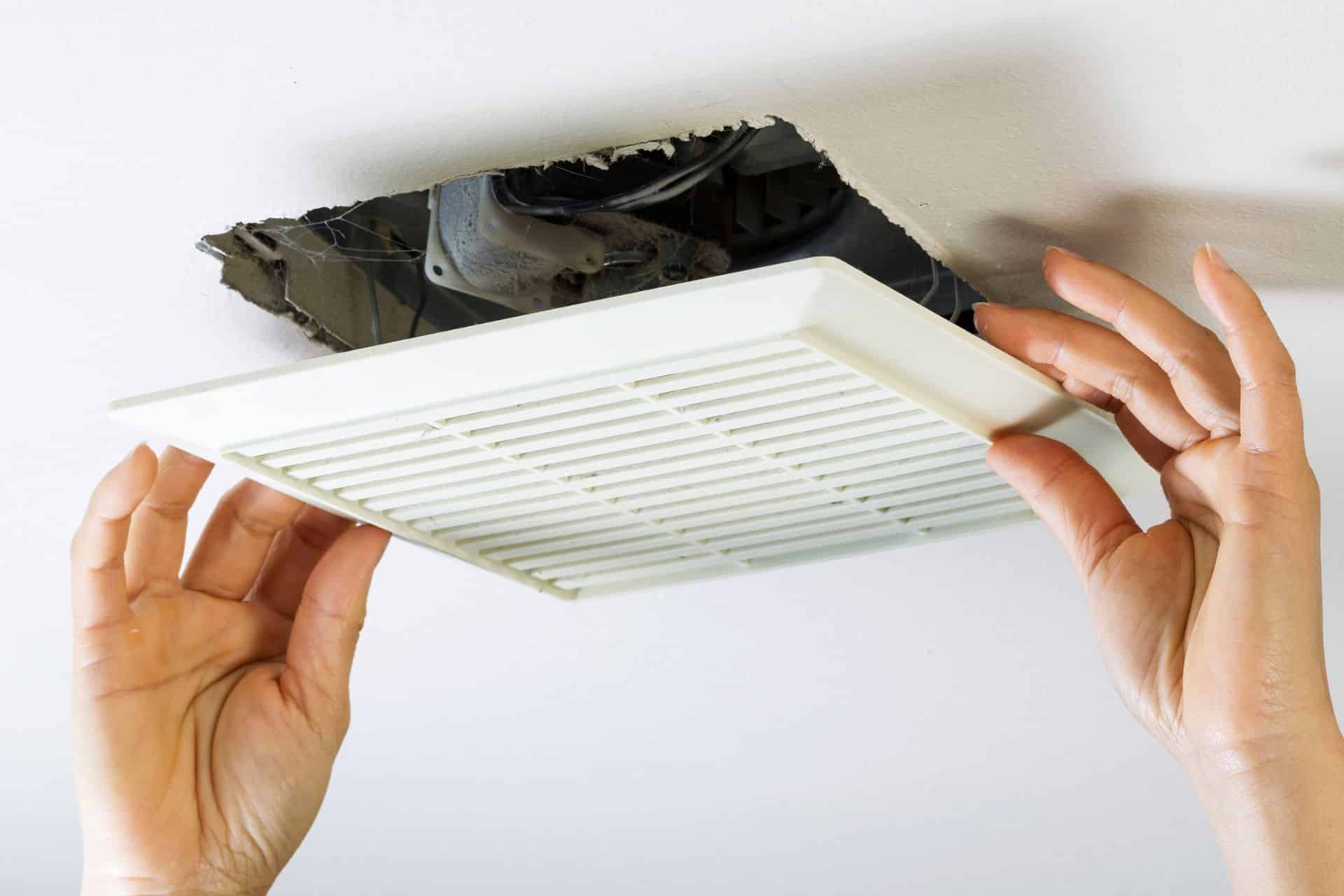 how to vent a bathroom fan